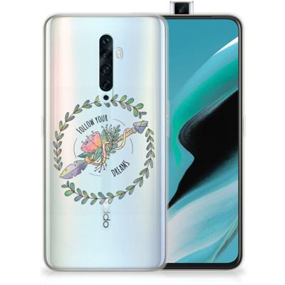 OPPO Reno2 Z Telefoonhoesje met Naam Boho Dreams OPPO Reno2 Z Telefoonhoesje met Naam Boho Dreams