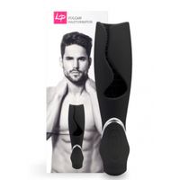 Loverspremium - Vulcan USB-Oplaadbare Masturbator Zwart - thumbnail