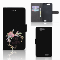 Huawei Ascend G7 Leuk Hoesje Boho Text