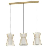 Eglo 3-lichts hanglamp Maseta goud 99636 - thumbnail