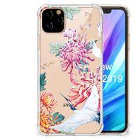 Apple iPhone 11 Pro Max Case Anti-shock Bird Flowers