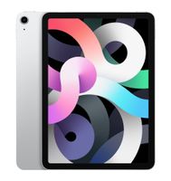 Refurbished iPad Air 4 64 GB 4G Zilver Licht gebruikt - thumbnail