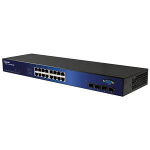 ALLNET ALL-SG8420M Managed L2 Gigabit Ethernet (10/100/1000) 19U Zwart