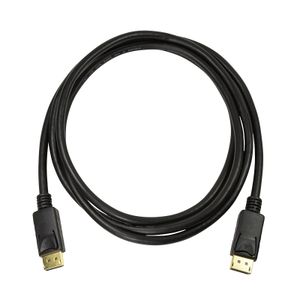 LogiLink CV0120 DisplayPort-kabel DisplayPort Aansluitkabel DisplayPort-stekker, DisplayPort-stekker 2.00 m Zwart