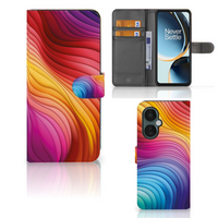 Book Case voor OnePlus Nord CE 3 Lite Regenboog - thumbnail