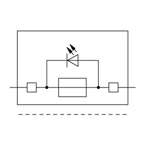 WAGO 2002-1611/1000-541 Zekeringklem 6.20 mm Spanveer Grijs 50 stuk(s)