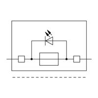 WAGO 2006-1631/1099-541 Zekeringklem 7.50 mm Spanveer Grijs 25 stuk(s)