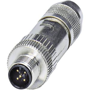 Phoenix Contact 1424658  Sensor/actuator connector, niet geassembleerd M12 Aantal polen (sensoren): 5 Stekker, recht 1 stuk(s)