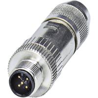 Phoenix Contact 1424658  Sensor/actuator connector, niet geassembleerd M12 Aantal polen (sensoren): 5 Stekker, recht 1 stuk(s) - thumbnail