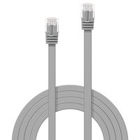 LINDY 47491 RJ45 Netwerkkabel, patchkabel CAT 6 U/UTP 1.00 m Grijs Snagless 1 stuk(s) - thumbnail