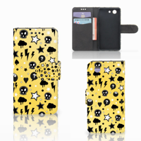 Telefoonhoesje met Naam Sony Xperia Z3 Compact Punk Geel