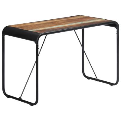 vidaXL Eettafel 118x60x76 cm massief gerecycled hout vidaXL Eettafel 118x60x76 cm massief gerecycled hout