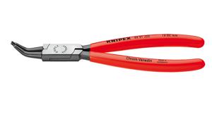 Knipex 44 31 J32 Precisie-borgveertang Geschikt voor borgringen Binnenringen 40-100 mm Puntvorm 45° gebogen