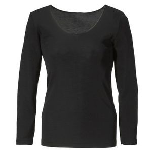 Damella Wool And Silk Long Sleeve Top