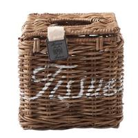 Riviera Maison Rustic Rattan tissuebox mandje