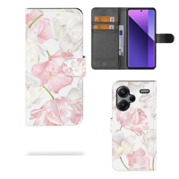 Xiaomi Redmi Note 13 Pro Plus Hoesje Lovely Flowers - thumbnail