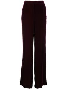 Stella McCartney pantalon ample en velours - Violet