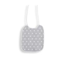 Interbaby slabbetje sterren junior 25 x 20 cm katoen