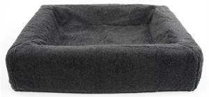 BIA BED FLEECE OVERTREK HONDENMAND GRIJS BIA-50 60X50X12 CM