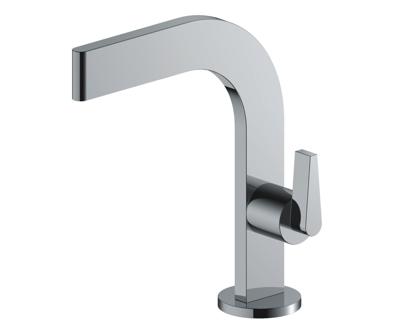 Wiesbaden Alpha toiletkraan staand plat chroom