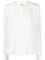 Marni chemise en soie à manches longues - Blanc