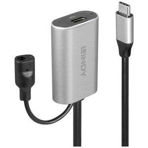 LINDY USB-kabel USB 3.2 Gen1 (USB 3.0 / USB 3.1 Gen1) USB-C stekker, USB-C bus 5.00 m Zwart 43271