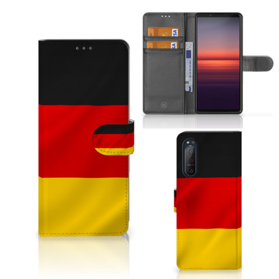 Sony Xperia 5II Bookstyle Case Duitsland Sony Xperia 5II Bookstyle Case Duitsland