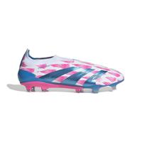 adidas Predator Elite Veterloze Gras Voetbalschoenen (FG) Wit Roze Blauw - thumbnail