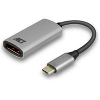 ACT USB-C naar DisplayPort female adapter 4K @ 60Hz