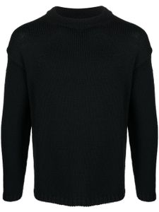 Ten C pull en maille fine - Noir