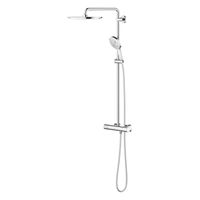 GROHE Rainshower SmartActive Regendoucheset Opbouw - douchekraan - hoofddouche 31cm - handdouche rond - chroom 27966001