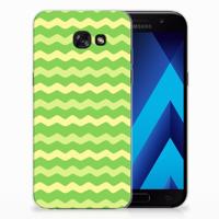 Samsung Galaxy A5 2017 TPU bumper Waves Green