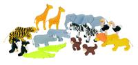 Goki Set Afrikaanse Dieren 20 Stuks