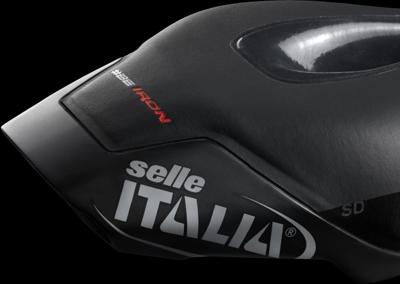 Selle italia iron evo superflow sd ti 316 u3/black