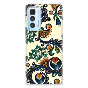 Siliconen Hoesje Motorola Edge 20 Pro Barok Flower