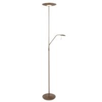 Steinhauer - Zodiac - vloerlamp 2 lichts flex - brons