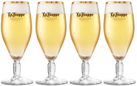 La Trappe Bierglas Witte Trappist - 300 ml - 4 stuks - thumbnail