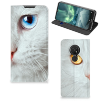 Nokia 6.2 | 7.2 Hoesje maken Witte Kat