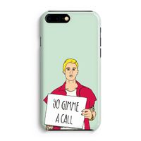 Gimme a call: iPhone 8 Plus Volledig Geprint Hoesje - thumbnail