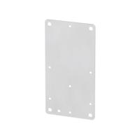 Weidmüller KTB MOPL 2215 S2N H Montageplaat (l x b) 174 mm x 91 mm RVS Zilver 1 stuk(s) - thumbnail