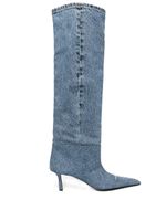 Alexander Wang bottines Viola 65 mm en jean - Bleu - thumbnail