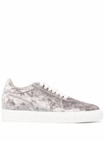 Philipp Plein baskets Hurricane en velours - Gris - thumbnail