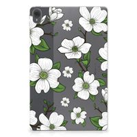 Lenovo Tab P11 | P11 Plus Siliconen Hoesje Dogwood Flowers - thumbnail