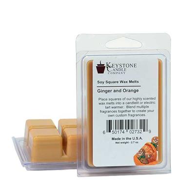 Keystone Candle 6 Soy Wax Melts Ginger & Orange Keystone Candle 6 Soy Wax Melts Ginger & Orange