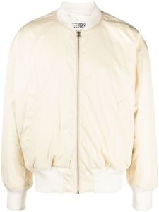 MM6 Maison Margiela veste bomber à logo brodé - Tons neutres