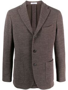 Boglioli blazer à simple boutonnage - Marron