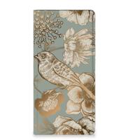 Smart Cover voor Xiaomi Redmi Note 13 5G Vintage Bird Flowers