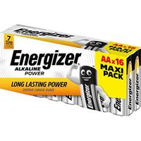 Energizer alkaline Power-AA-batterijen Power AA (set van 16 stuks). 16-Pack