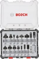 Freesset, 8 mm schacht, 15-delig Bosch Accessories 2607017472 - thumbnail