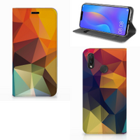 Huawei P Smart Plus Stand Case Polygon Color - thumbnail